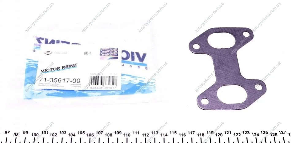 Прокладка колектора випускного Fiat Doblo/Punto 1.2/1.4 01- VICTOR REINZ 71-35617-00 (фото 1)