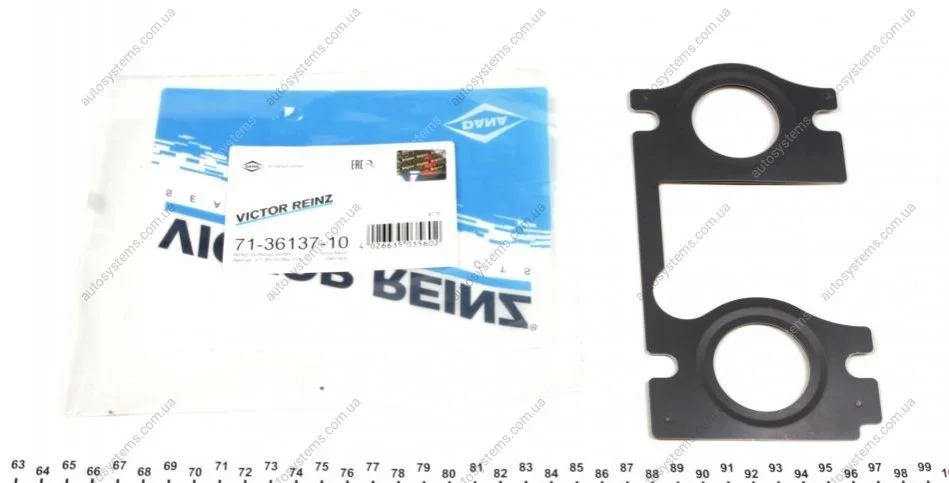 Прокладка випускного колектора MB Atego/Vario OM90 VICTOR REINZ 713613710 (фото 1)