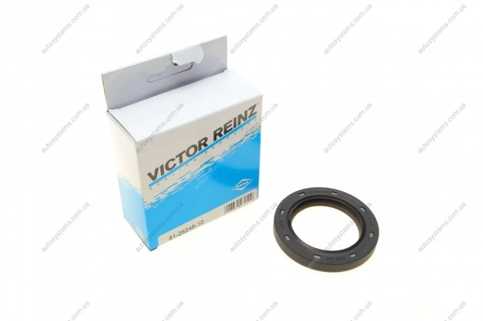 Сальник колінвалу (передній) MB OM601/602/611/612 (45x67x8) тефлон PTFE VICTOR REINZ 81-26248-10 (фото 1)