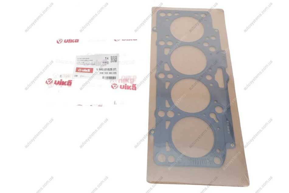 Прокладка ГБЦ VW Caddy 1.9TDI/SDI 95-04 (3 мітки) (1.71mm) Vika 11030152901 (фото 1)