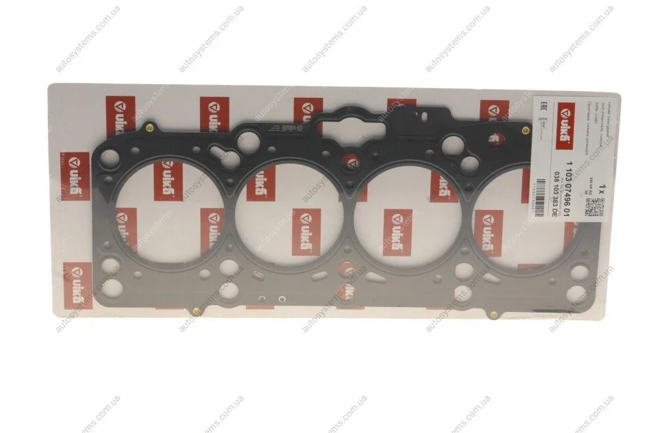 Прокладка ГБЦ VW Caddy 1.9TDI 03-, Ø81,00mm, 1.45mm, 1 метка Vika 11030749601 (фото 1)