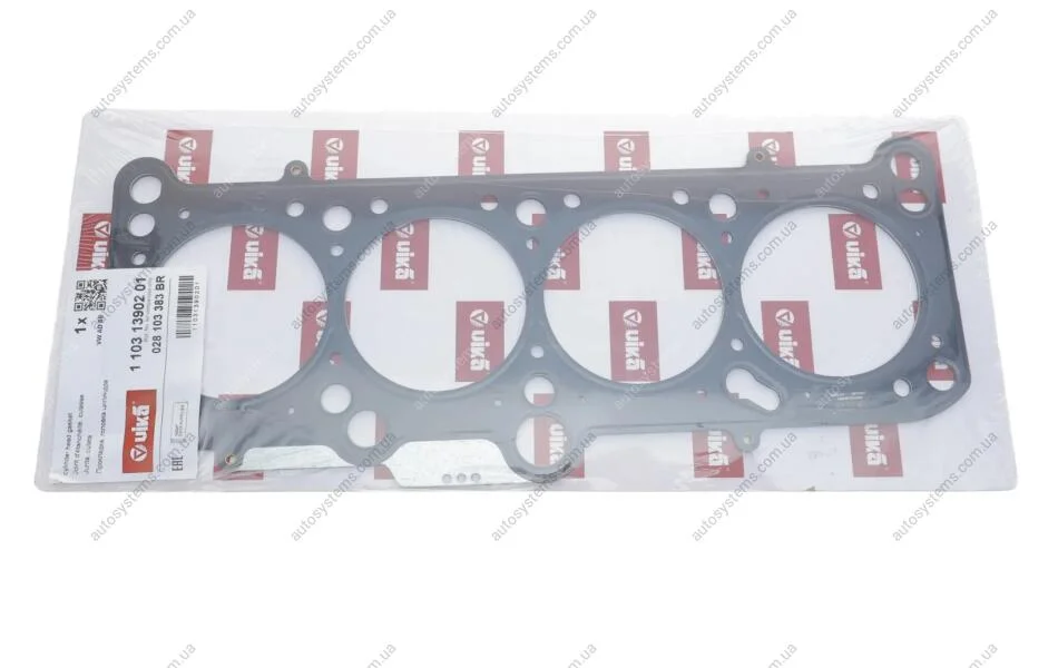 Прокладка ГБЦ VW Caddy 1.9TDI/SDI 95-04 (3 мітки) Vika 11031390201 (фото 1)