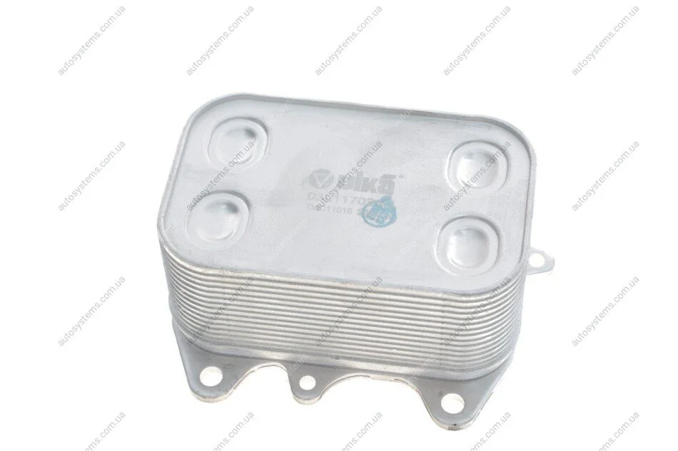 Радіатор масляний VW Caddy III/Crafter/T5/T6 1.6TDI/2.0TDI 10- (теплообмінник) Vika 11170562001 (фото 1)