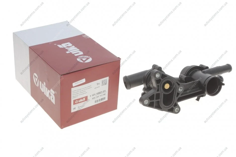 Термостат VW Polo/Skoda Rapid/Roomster 1.2/1.6 06- (83°C/87°C) Vika 11211082101 (фото 1)