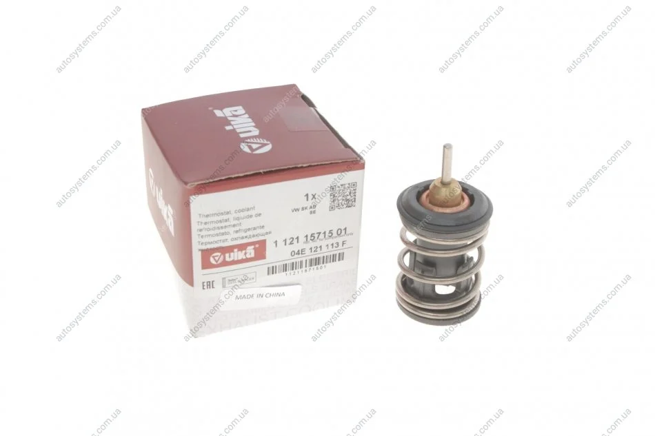 Термостат VW Caddy IV 1.0/1.4 TSI/1.6 15-20 (105 °C) Vika 11211571501 (фото 1)