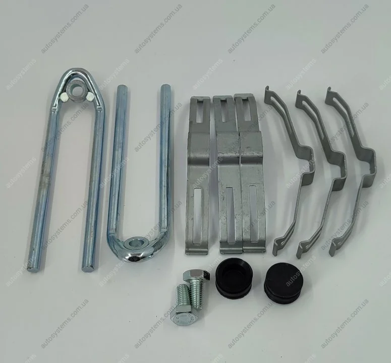 29162 Монтажний комплект гальмівної колодки (зі скобами) VRP VRP13162-KIT1 (фото 1)