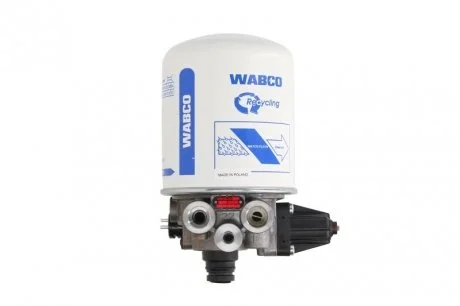 ВОЛОГОВІДДІЛЮВАЧ DAF, IVECO, MAN, MB, SCANIA <12.5 BAR M16*1.5/M22*1.5/M12*1.5MM Wabco 432 410 034 7
