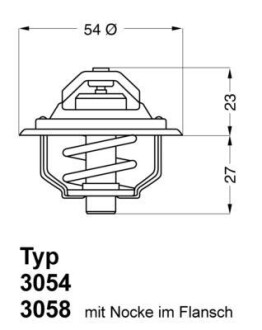 Термостат WAHLER 3054.87D50 (фото 1)