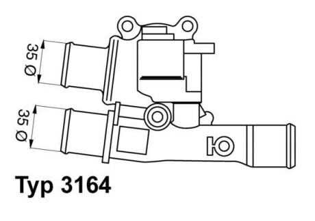 Термостат WAHLER 3164.88