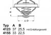 Термостат VW LT 28-35/44-55/T4 2.4D/2.5TDi/2.8 VR6 78-03 WAHLER 4123.80D (фото 2)