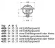 Термостат VW T3/T4 1.6-1.8 TD 81-92 WAHLER 4253.87D (фото 2)