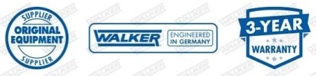 Средний глушитель выхлопных газов WALKER 24193