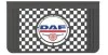 Бризковик з написом DAF 650x360mm Чорний випуклий LOGO 3D 1шт WINGMAX DF-166 (фото 1)