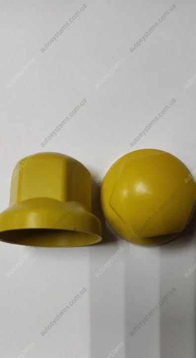 Ковпачок колісний D32MM низький жовтий WINGMAX UN-155 (фото 1)