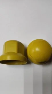 Ковпачок колісний D32MM низький жовтий WINGMAX UN-155