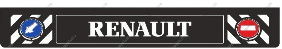 Бризковик причепний 350 x2400 LONG VEHICLE RENAULT 3D WINGMAX UN420-082 (фото 1)