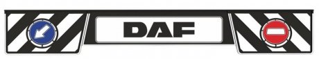 Брызговик прицепной 350 x2400 DAF 3D LONG VEHICLE (из трех частей стрелка) WINGMAX UN420-114