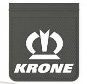 Брызговик с надписью KRONE 450x400 3D 1 шт WINGMAX UN420-132