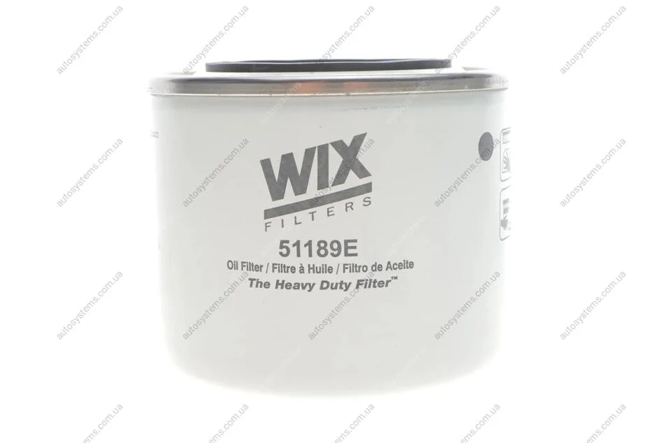 Фільтр масляний VW T4 1.9D/TD -96/Audi A6 2.5TDI -97 WIX FILTERS 51189E (фото 1)