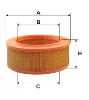 Фільтр повітряний Moskwicz 1500 WIX FILTERS 93334E