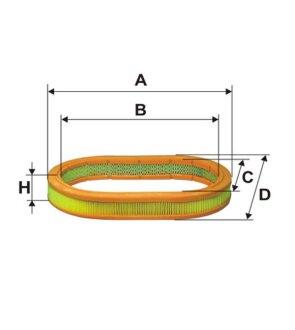 Воздушный фильтр WIX FILTERS WA6002