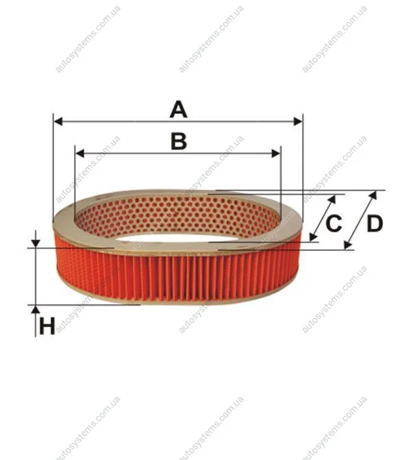 Воздушный фильтр WIX FILTERS WA6020 (фото 1)