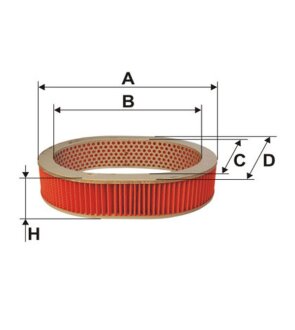 Воздушный фильтр WIX FILTERS WA6020