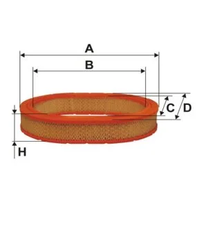 Воздушный фильтр WIX FILTERS WA6023