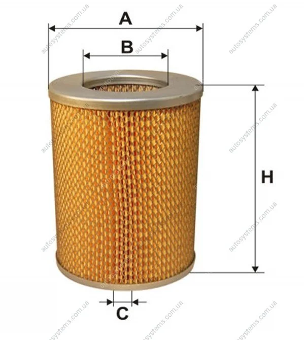 Фільтр повітряний WIX FILTERS WA6081 (фото 1)