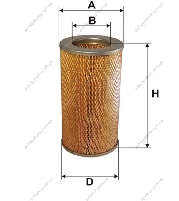 Фільтр повітряний WIX FILTERS WA6118 (фото 1)