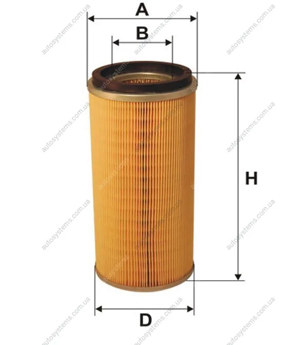 Воздушный фильтр WIX FILTERS WA6135 (фото 1)