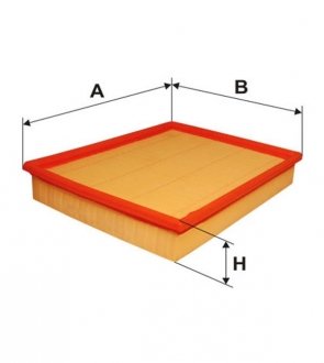 Фільтр повітряний WIX FILTERS WA6208 (фото 1)