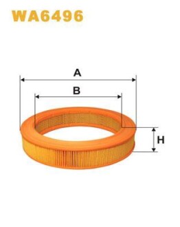 Воздушный фильтр WIX FILTERS WA6496