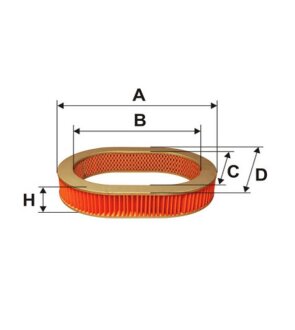 Воздушный фильтр WIX FILTERS WA6612