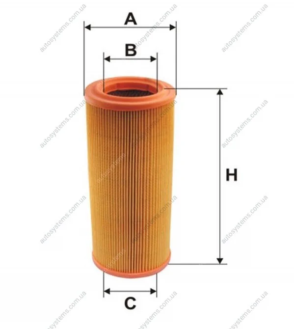 Фильтр воздушный WIX FILTERS WA6672 (фото 1)