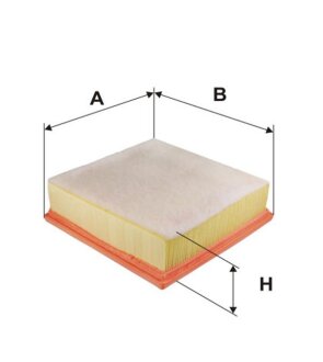 Воздушный фильтр WIX FILTERS WA9669