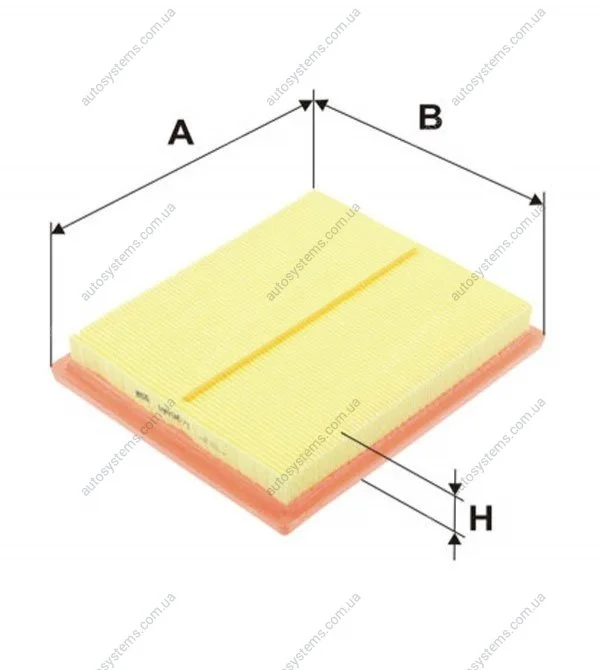 Фильтр воздушный WIX FILTERS WA9671 (фото 1)