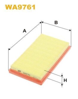 Воздушный фильтр WIX FILTERS WA9761