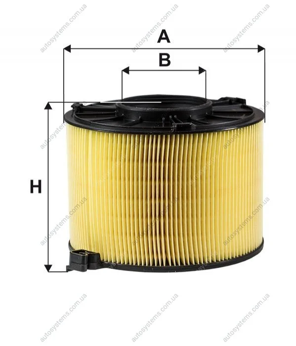 Фільтр повітряний WIX FILTERS WA9846 (фото 1)