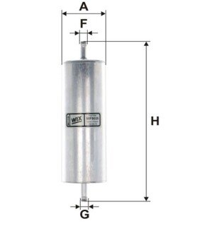 Фільтр паливний BMW 3 (E30/E36)/5 (E34)/7 (E32)1.6i-5.0i M20/M40/M42/M43/S50/M60/M70 86-95 WIX FILTERS WF8035