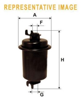 Топливный фильтр WIX FILTERS WF8077