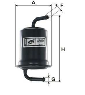 Топливный фильтр WIX FILTERS WF8087