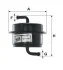 Топливный фильтр WIX FILTERS WF8106 (фото 1)
