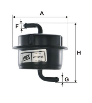 Топливный фильтр WIX FILTERS WF8106