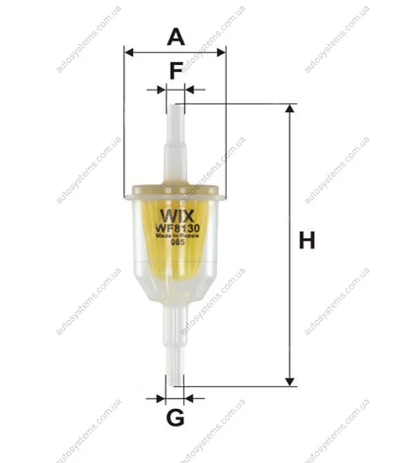 Топливный фильтр WIX FILTERS WF8130 (фото 1)