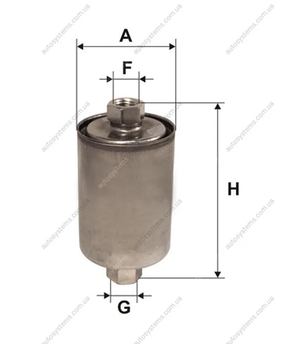 Топливный фильтр WIX FILTERS WF8160 (фото 1)
