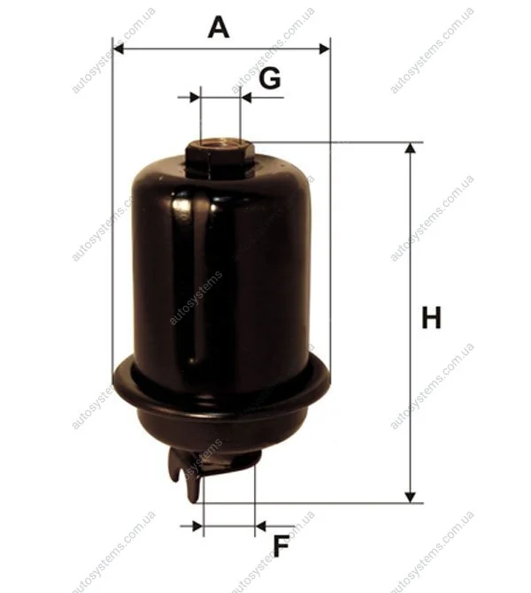 Топливный фильтр WIX FILTERS WF8184 (фото 1)