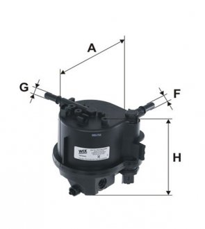 Фільтр паливний WIX FILTERS WF8302