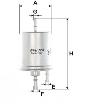 Фильтр топливный WIX FILTERS WF8324