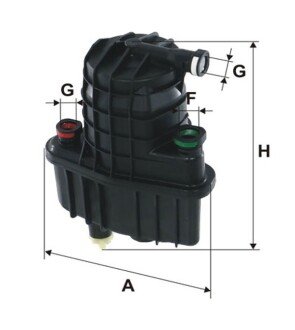 Фільтр паливний Renault Clio/Modus 1.5dci 04- WIX FILTERS WF8364